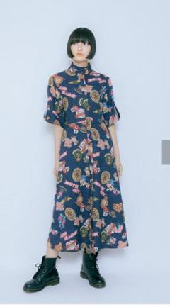 【新品】&エルシー　レースアプリケワンピース