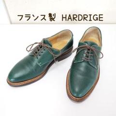 HARDRIGE ハードリッジ 本革レザー プレーントゥ ドレスシューズ23cm