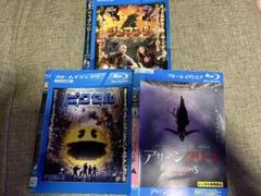 ジュマンジ・ピクセル・アサシンクリード Blu-rayまとめ売り3枚セット