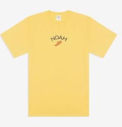 NOAH Winged Foot Logo Tee イエロー L