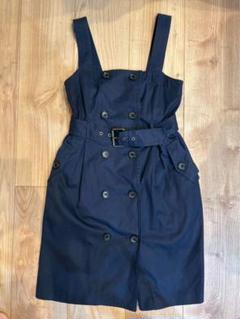 【断捨離特価・美品】BLUE LABEL/ワンピース/38/ネイビー/無地 断捨離特価・美品】BLUE LABEL/ワンピース/38/ネイビー/無地