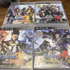 戦国BASARAシリーズ PS3ソフト 4本セット