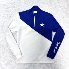 新品未使用 Gorurun モックネック ハイネック ハーフジップ バイカラー 新品未使用 Gorurun モックネック ハイネック ハーフジップ バイ