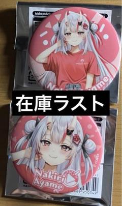 百鬼あやめ　ホロライブ 5th Fes ホログラム缶バッジ hololive 5th fes. ランダム缶バッジ 百鬼あやめ×7 - メルカリ