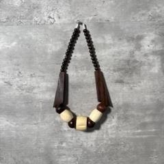 【00s_Archive】Bone Wood Necklace 平成Y2K