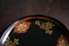 秀衡塗り(木製) 漆器 高台ボウル 黒地 金色 赤色 装飾 楽天市場】秀衡塗の通販