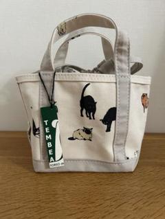 TEMBEA テンベア CAT 猫柄 ねこ ネコ トートバッグ Amazon.co.jp: テンベア TEMBEA yamyam ねこ柄 トートバッグ M