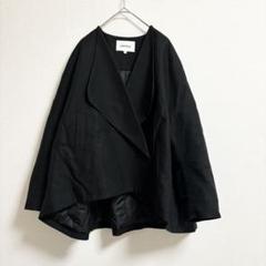 enfold エンフォルド キルティングノーカラーコート 36
