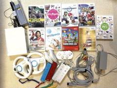 Wii本体+コントローラー各種+ゲームソフト9本セット