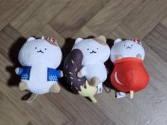 ねこがんばらない カバンに付けられるぬいぐるみ 3種 - メルカリ