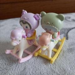 サンリオ　ラテクマベビー　シークレット　マスコット　木馬　コンプリート　レア サンリオ ラテクマベビー シークレットマスコット クロミ 木馬