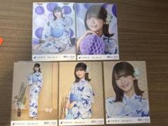 奥田いろは　乃木坂46 浴衣　ランダム生写真　5種コンプ