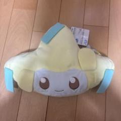 ポケモン　ジラーチ　ポケピース　大きい顔型ぬいぐるみポーチ