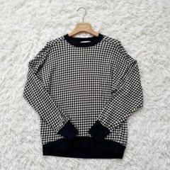 【着用2回】アリスアンドオリビア♡ ギンガムチェック♡スウェットトップス