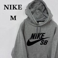NIKE スウェットパーカー　Ｍ　グレー