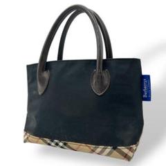 Burberry バーバリーブルーレーベル ナイロントートバッグ