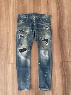 DSQUARED2 デニム SKATER JEAN ダメージ　クラッシュ　メンズ