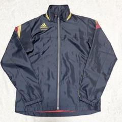 【美品】【入手困難】アディダス プロフェッショナル ウインドブレーカー Vジャン adidas - adidas プロフェッショナル ウインドブレーカー（上下