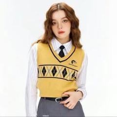 【SALE】 ハリーポッター KYOUKOコラボ アーガイルショートベスト トップス