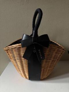 BICOLOR RIBBON BASKET かごバッグ / TOCCA | ファッション通販