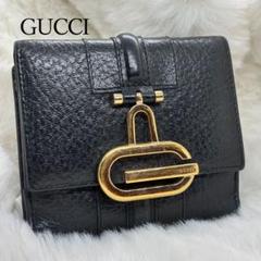 良品　GUCCI グッチ　グッチシマ　レザー　ダブルホック　二つ折り財布　箱付き 2025年最新】gucci グッチ 財布 wホック 二つ折りの人気アイテム