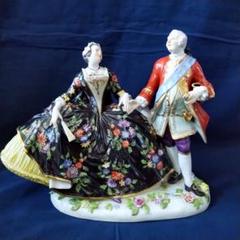 ✤マイセン(Meissen)フィギュリン『アウグスト三世とマリア・ヨゼファ』✤ ✤マイセン(Meissen)フィギュリン『アウグスト三世とマリア