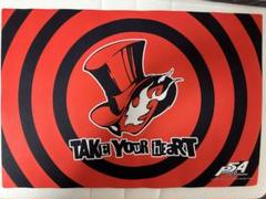 ペルソナ5 プレイマット　心の怪盗団 ペルソナ5 プレイマット 英語版 P5 ロゴ カートン特典 persona5