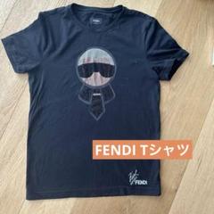 【希少】 FENDI カールラガーフェルド 半袖カットソー スウェット FENDI Tシャツ カールラガーフェルド size44 - メルカリ