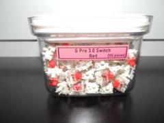 Gateron G Pro 3.0 5pin 赤軸 110個