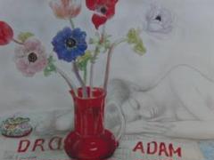 絵画　古沢岩美　油絵　ペンタカンサ 絵画 古沢岩美 油絵 ペンタカンサ