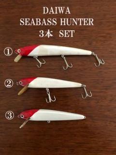 (DAIWA) SEABASS HUNTER ⅡS ＆初期モデル　RH3本セットのサムネイル