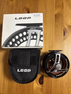 LOOP OPTI Runner フライリール ブラック ケース付き LOOP OPTI Runner フライリール ブラック ケース付き - メルカリ