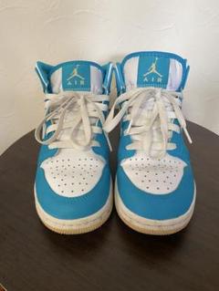 レア Air Jordan 青白 MIDスニーカー お買得
