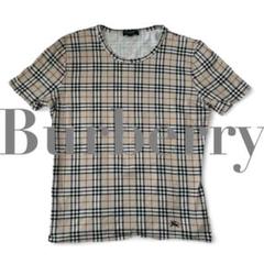 最終価格美品バーバリー ロングダッフルコートLメガチェック ノバチェック Burberry Blue label ノバチェック ダッフルコート（良品