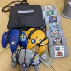 NINTENDO64 本体 振動パック付き コントローラー3色