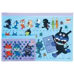 アンパンマン ファイル スライダーケースセットばいきんまん1940010B新品