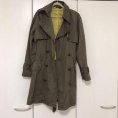 used☆トレンチコート☆カーキ☆レディース☆