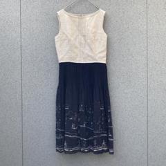 2375【COOL STRUTTIN】9AR♡コンビネーションワンピース 麻