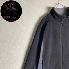 ✮ジャケット　フリースジャケット　ブルゾン　adidas　ロゴ刺繍　L✮