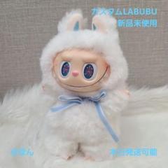 Zimomo 猫さん　LABUBU　ふわふわ POPMART グレー Zimomo 猫さん LABUBU ふわふわ POPMARTの通販 by 苦労猫894's