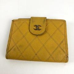 シャネル　マトラッセ　二つ折り財布　シール有　イエロー 楽天市場】シャネル 財布 二つ折り（カラーイエロー）（バッグ