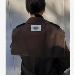 美品　アメリヴィンテージ　オーバーシャンブレージャケットコート 2025特集 Ameri（アメリ）の「OVER COAT（チェスター JACKET