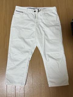THE SHOP TK ホワイト クロップドパンツ ズボンM