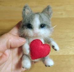 手乗りプチ猫?中古激レア8.5cm 手乗りプチ猫?中古激レア8.5cm