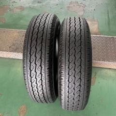 中古タイヤ175R14 8P LTブリヂストン2本セット希少サイズ　ライトエース 中古タイヤ175R14 8P LTブリヂストン2本セット希少サイズ ライト