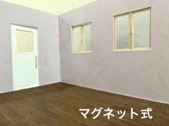 【フローリング風】背景ボード＊ミニチュアドールハウス＊ハンドメイド＊