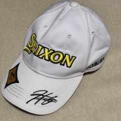 SRIXON 松山英樹サイン刺繍入り ツアープロ着用モデルキャップ