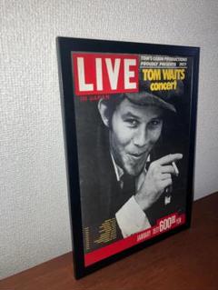 ヨーロッパ版☆ネオビンテージ！TOM WAITS トムウェイツ 額付