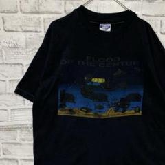 USA製90sヴィンテージTシャツ！シングルステッチ　ブラック半袖古着XL79