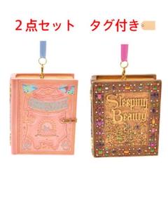 眠れる森の美女　シンデレラ　魔法にかけられて　オーナメント　ディズニーストア ディズニーストア ブックオーナメント クリスマス シンデレラ